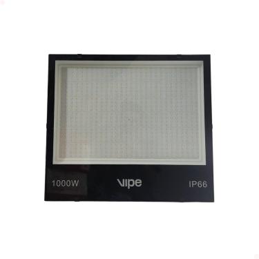Imagem de Refletor Led 1000W Bivolt Quadrado Luz Branco Frio 6500K