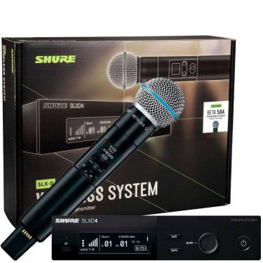 Imagem de Microfone Sem Fio Shure Beta Slxd24/B58-G58