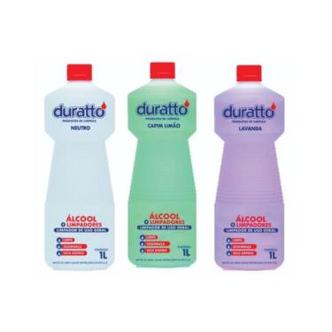 Imagem de Kit com 03 unidades Alcool Duratto 1 LT - Duratto.