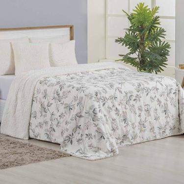 Imagem de Cobertor Manta Tunes 1 Peça Casal Queen Manta Sherpa 180 Fios - Capri - 100% Poliéster