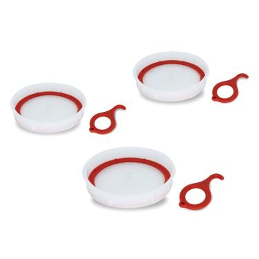 Imagem de Kit 3 Ralos Protetor Anti Insetos 3x10 Cm + 3x15 Cm Paramax