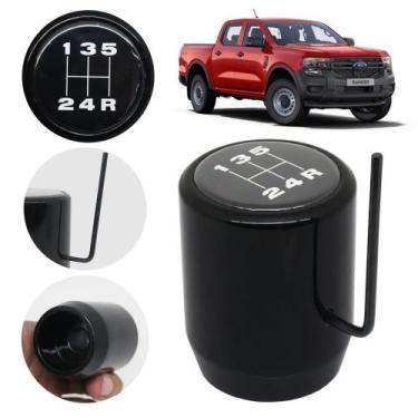 Imagem de Manopla Câmbio Ford Ranger 5 Marchas 4x2 2013 Em Alumínio - NTM Parts,