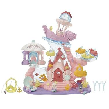 Imagem de Conjunto - Castelo da Bebe Sereia - Sylvanian Families EPOCH MAGIA