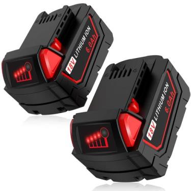 Imagem de Bateria de reposição Cukect M18 6.0Ah para ferramentas sem fio