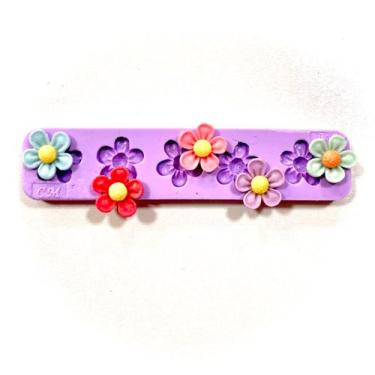 Imagem de F1358 molde de silicone flores confeitaria biscuit - confeitaria dos m