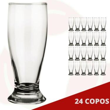Imagem de 24 Copo de Vidro Tulipa Chopp 200ML Nadir Cerveja Drink - NADIR FIGUER