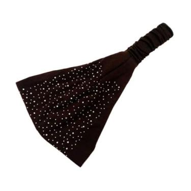 Imagem de Bandanas femininas estilo strass, faixas elásticas para ioga, roupas de carnaval, roupas de festa e boate
