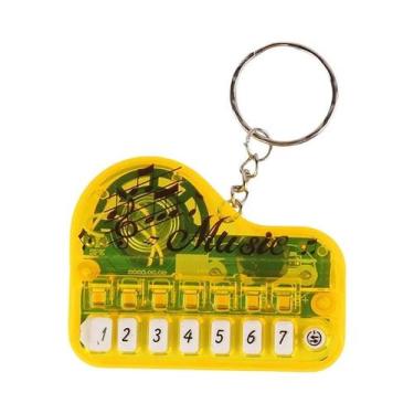 Imagem de Chaveiro De Teclado Eletrônico Portátil Miniatura, Instrumento Musical