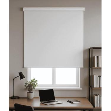 Imagem de Persiana Pronta Rolo Blackout Robust 120larg x 160alt Branca