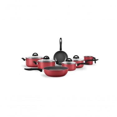 Imagem de Jogo De Panelas 7 Peças Chilli Brinox Cereja Brinox