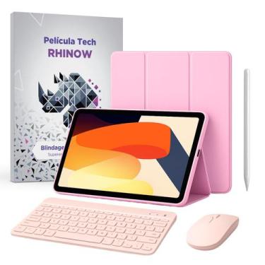 Imagem de Kit Capa Slim para Xiaomi Redmi Pad SE 11": Película de vidro + Caneta