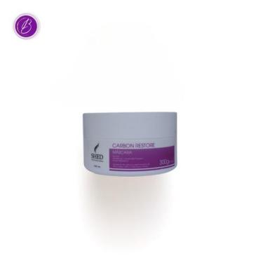 Imagem de Máscara 300g Carbon Restore: Reconstrução e Hidratação Profunda  Shed 