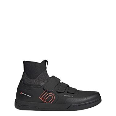 Imagem de adidas Tênis masculino Five Ten Freerider Pro Mid Vcs Mountain Bike, Core Black/Solar Red/Grey Three, 36
