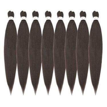 Imagem de Braiding Hair ShowCoco Long 107 cm, 8 pacotes sintéticos 4