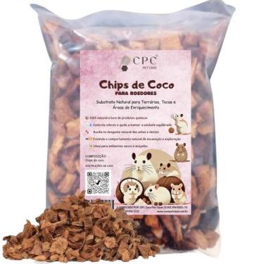 Imagem de Chips de Coco Para Terrario de Roedores CPC Pet Care - CPC Casa Pet Cl