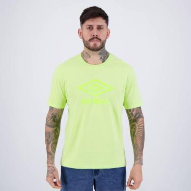 Imagem de Camiseta Umbro Essential Comfy Verde-Masculino