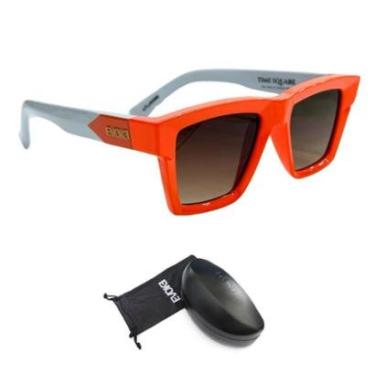 Imagem de Óculos de Sol Evoke Time Square JD07 Orange Shine Brown Grad-Unissex