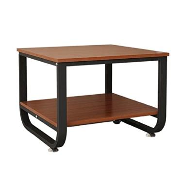 Imagem de Suporte de impressão, casa, escritório, impressora, prateleira, prateleira, prateleira, madeira, madeira, armazenamento, acabamento, mesa, impressora (cor: B, Tamanho: CH)