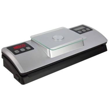 Imagem de Seladora a Vácuo Automática Úmido, Seco com Painel de Controle Digital e Aço Inoxidável, 100W, 110v, NESCO VSS 01, Cinza