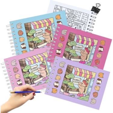 Imagem de Livro de Colorir Bobbie Goods Espiral – Caderno Artístico com Desenhos Criativos para Relaxar e se Inspirar