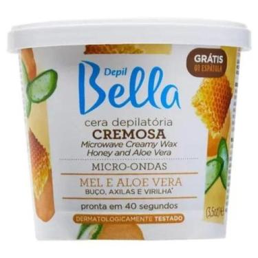 Imagem de Cera Depilatória Micro-ondas Mel 200g Depil Bella - DEPILBELLA