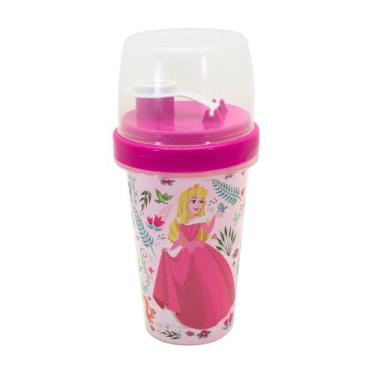 Imagem de Copo Mini Shakeira Infantil Plástico 320ml Personagens Plasútil, Auror