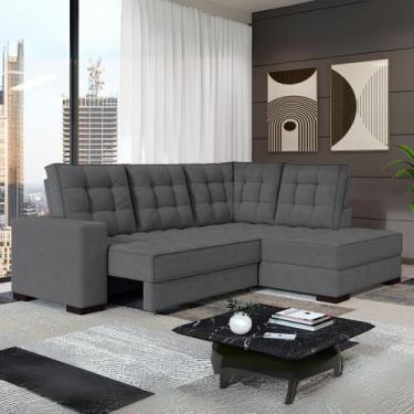 Imagem de Sofá Canto Retrátil e Reclinável Munique Tamanho 220cm X 175cm - Arte 