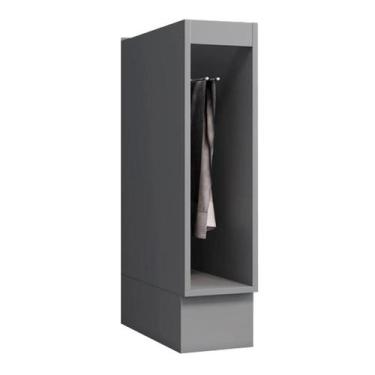 Imagem de Balcão Porta Toalha 20 cm Americana Cinza - Henn