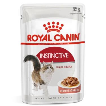 Imagem de Ração Úmida Royal Canin Instinctive para Gatos Adultos 85g