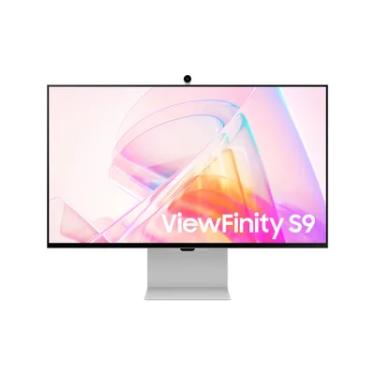 Imagem de Monitor Samsung ViewFinity S9, 27p, 5K, Tela Plana, 60Hz, 5Ms, Thunderbolt 4, Smart Hub, Gaming Mode