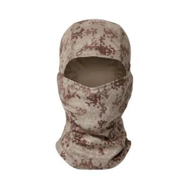 Imagem de Balaclava Respirável Camuflada Para Rosto Inteiro, Máscara Interna Par