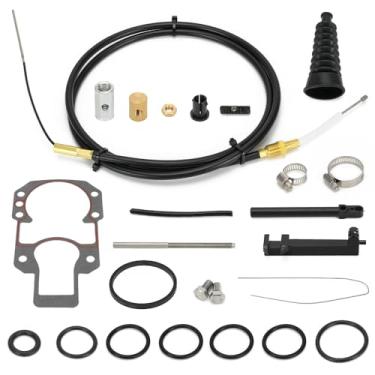 Imagem de ZJTBLL Kit de cabo de mudança inferior compatível com MerCruiser Stern Drives MC-I, R, MR, Alpha One e Alpha One Gen II, substitui peça OEM # 865436A03, 19543T1, 19543A8, 19543A10, serve para modelos
