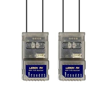 Imagem de Buddy RC Compatible Spektrum Full-Range DSMP 7-CH Receiver with Diversity Antenna， DSMX DSM2 Compatible 7-CH RC Receiver（2PCS