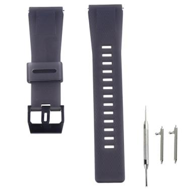 Imagem de Czjiaqh Pulseira masculina de resina de 24 mm compatível com Casio Ga2000 esportes ao ar livre à prova d'água pulseiras de relógio acessórios fivela pulseira e pulseira, Preto transparente, X-Large