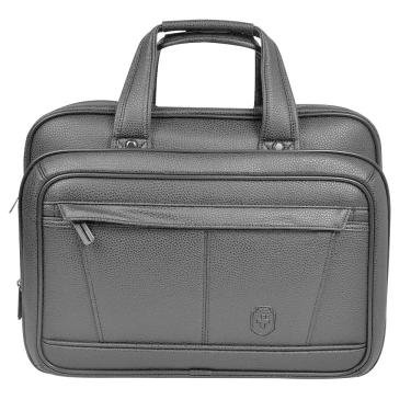 Imagem de Pasta de Trabalho Executiva para Notebook com Divisórias Reforçadas Impermeável em Poliuretano - Old - Yin`s