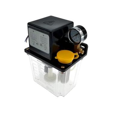 Imagem de OQVXFAUZA 1 peça 1L Bomba de Lubrificante Automática de Óleo Lubrificante Bomba de Lubrificação Eletromagnética Lubrificante