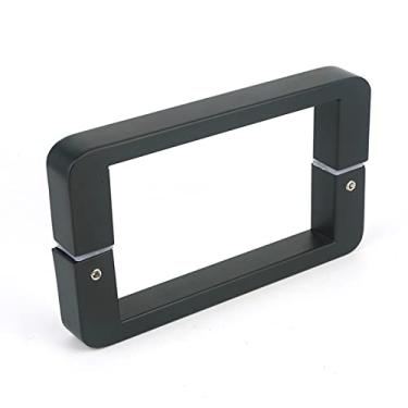 Imagem de STXYANGV Maçaneta de porta de chuveiro maçanetas de porta de aço inoxidável maçanetas de tela de chuveiro de substituição maçaneta de porta de vidro de banheiro para alça de box de chuveiro (tamanho