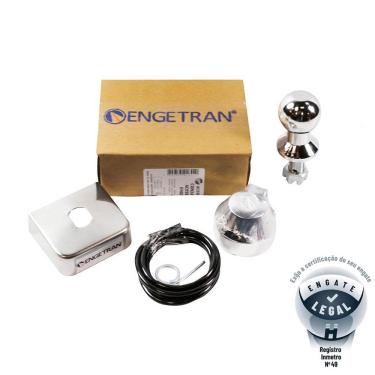 Imagem de Engate Reboque Rabicho Gol Turbo G3 2000 01 2002 2003 400 Kg