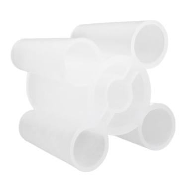 Imagem de Adaptador de linha para máquina de costura, suporte de rosca de cone de plástico leve com gerenciamento conveniente para 14CG744 14CG754 14HD854 2.0 Serger