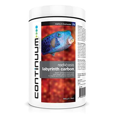 Imagem de Continuum Aquatics Carbono labirinto base de recife – Meio filtrante de carbono à base de carvão para aquários marinhos de água salgada e doce