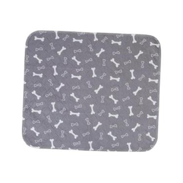Imagem de Generic Tapete higiênico lavável para cães, ideal para parto, cercado, caixa de transporte e cama de filhotes de pequeno porte. Respirável e confortável para, Cinza