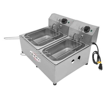 Imagem de Fritadeira Elétrica 2 Cubas Spolu 220V