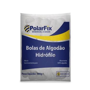Imagem de Algodão Hidrofilo 100 Gr Em Bolas Branco - Polarfix