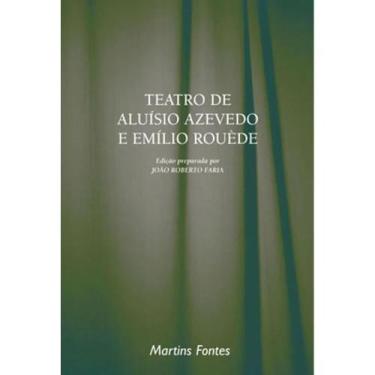 Imagem de Teatro de Aluísio Azevedo e Emílio Rouède paperback Azevedo, Aluísio -