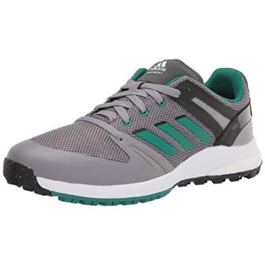 Imagem de adidas Tênis de golfe masculino S2G Spikeless, Cinza/verde/preto, 41