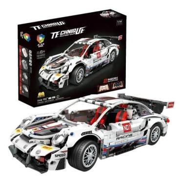 Imagem de Blocos De Montar Technic Porsche 911 1228 Peças Porsche 911 - JIQILE