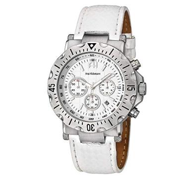 Imagem de Relógio Feminino Champion Ana Hickmann Cronógrafo Couro AH30004K Colar e Brincos