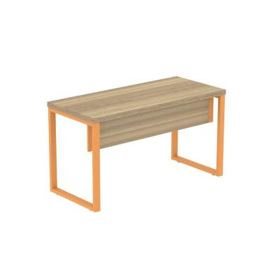 Imagem de Mesa Escritório 1500x700x750mm M150-70pe40tub Noce Naturalle-laranja Picasso