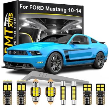 Imagem de Kit de luz interior LED de substituição para FORD Mustang 2010 2011 2012 2013 2014