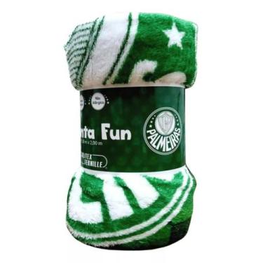 Imagem de Manta infantil soft Palmeiras jolitex 150x200